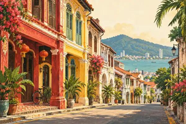 Ilustrasi Pulau Pinang